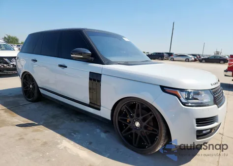 2016 Land Rover Range Rover Hse из США, поврежденный, VIN SALGS2KF6GA255836